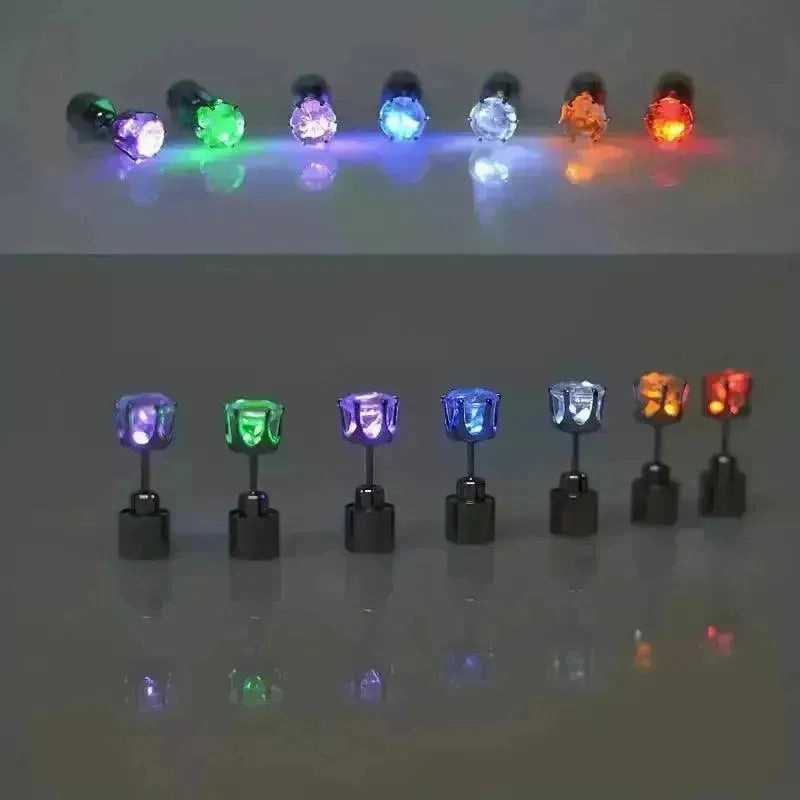 Glowing LED Earrings