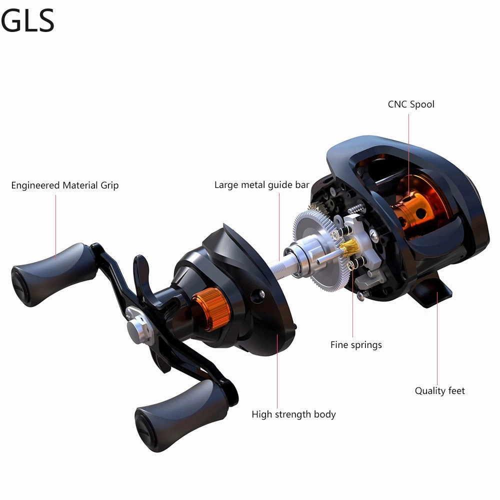GLS Lightweight Spool 6.3:1 Gear Ratio