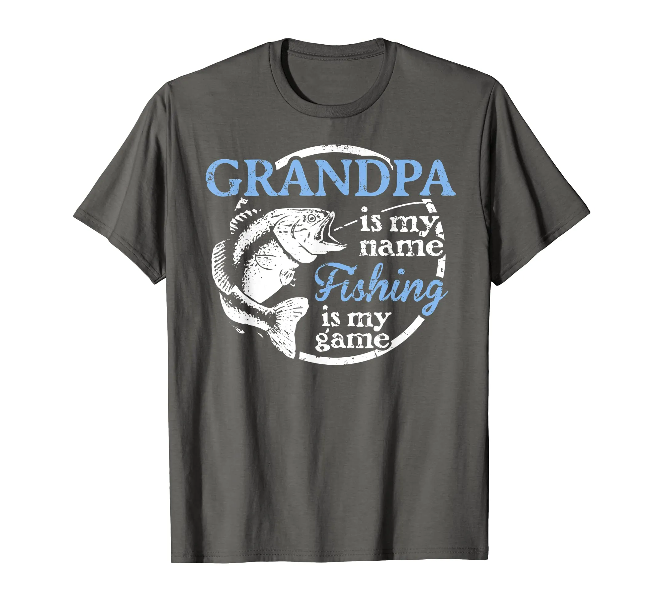 Grandpa Fishing T-Shirt - Fishing Is My Game!