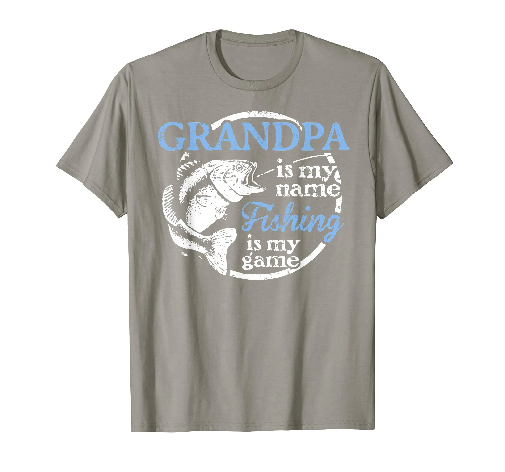 Grandpa Fishing T-Shirt - Fishing Is My Game!