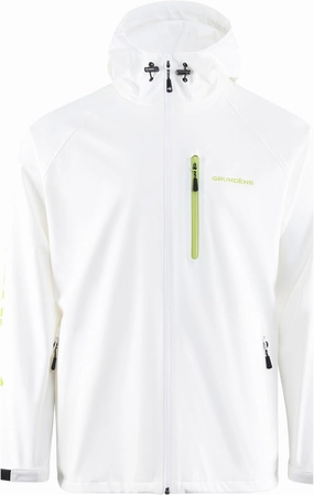 Grunden’s Men’s Tourney Jacket - Hooded Waterproof Fishing Jacket, Lightweight Athletic Fit, Packable Rain Coat