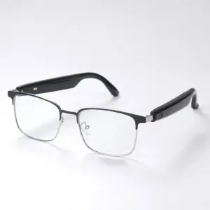 GS06 Smart Glasses, Support AI Smart Chip / Bluetooth Call / Outdoor Sports(Silver)
