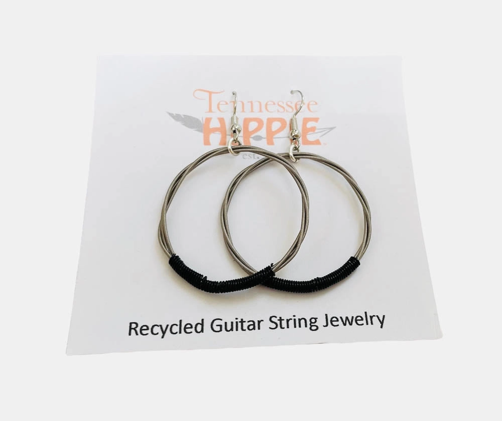 Guitar String Hoops Large