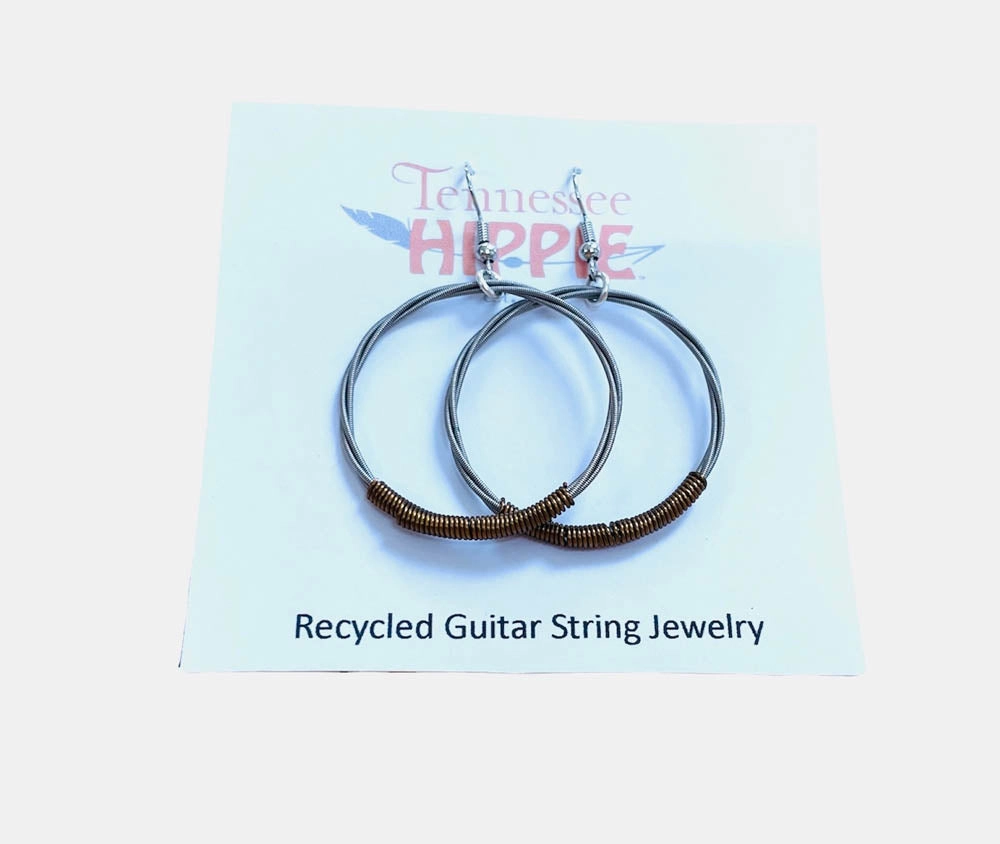 Guitar String Hoops Large