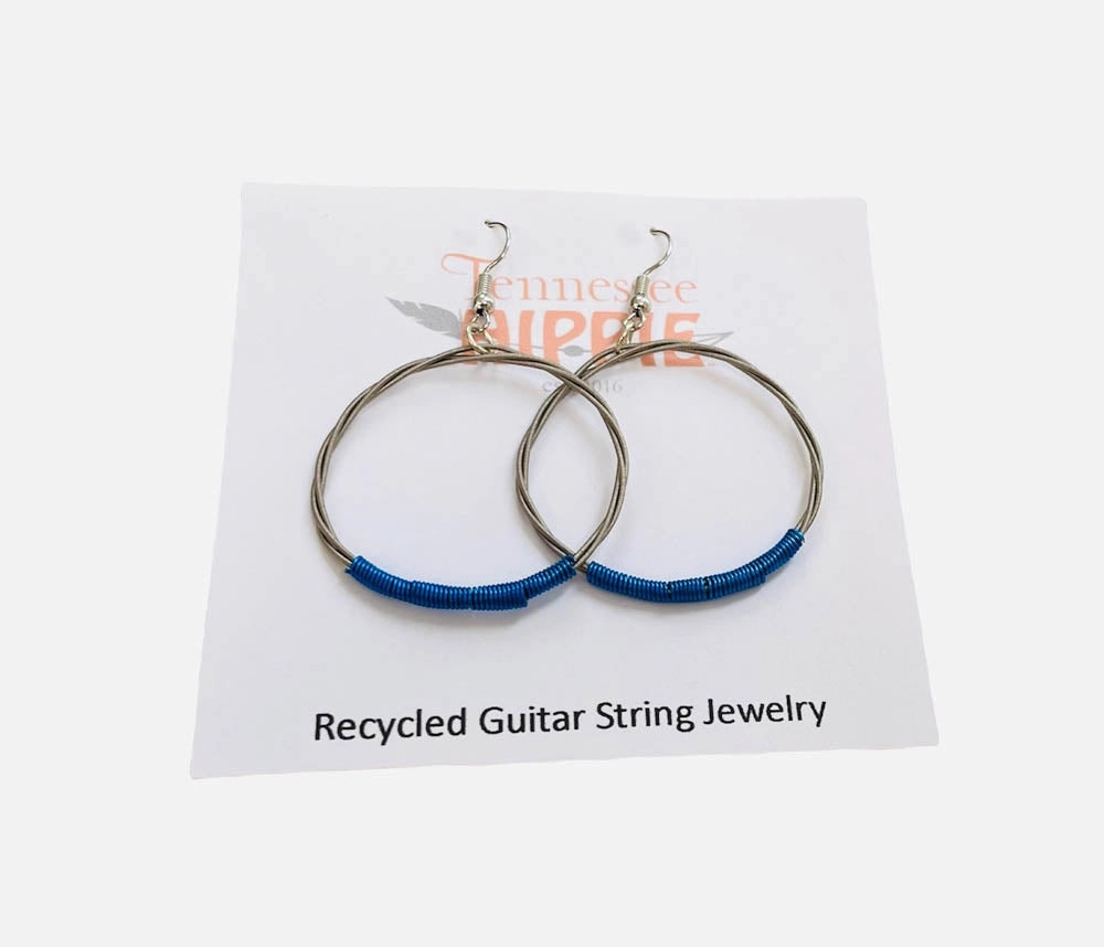 Guitar String Hoops Large
