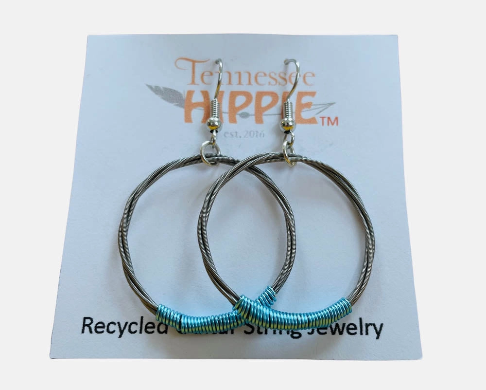 Guitar String Hoops Small