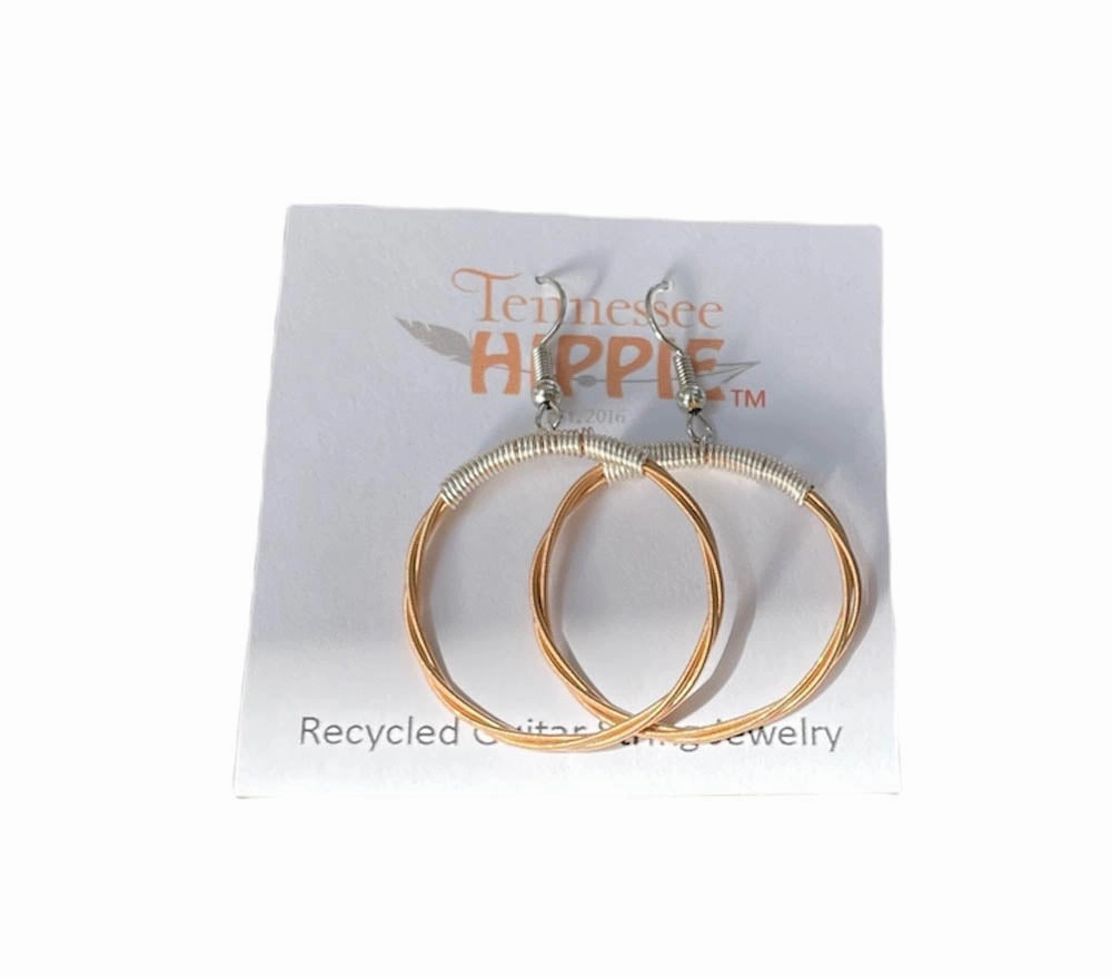 Guitar String Hoops Small