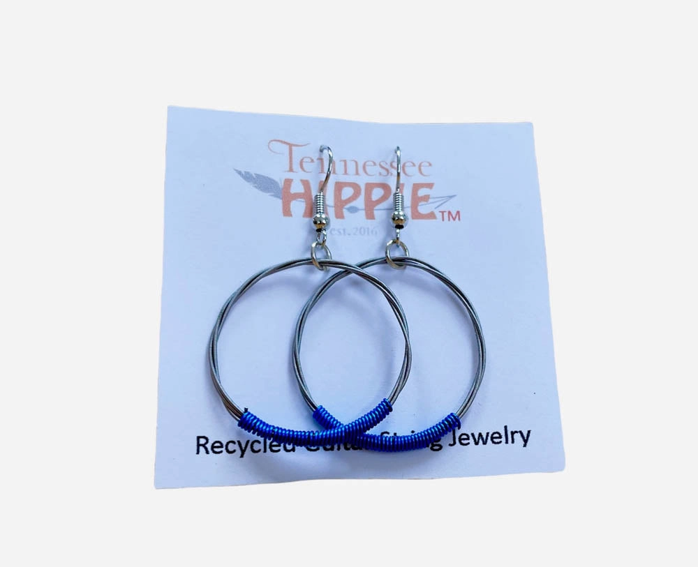 Guitar String Hoops Small