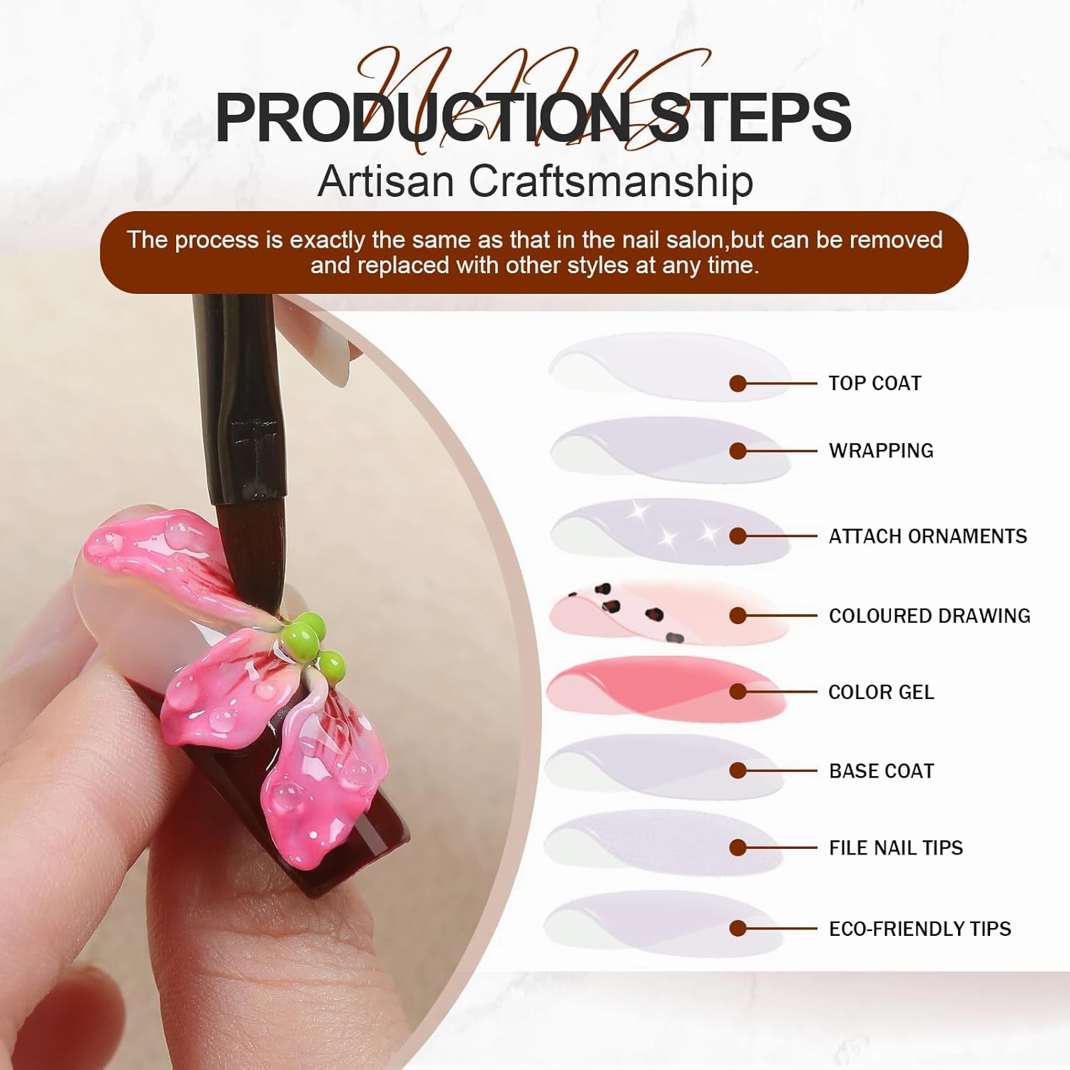 Handmade Press on Nails Long Square, XL Reusable Fake Nails Blue Nude Style with Sun Goddess & Gold 3D Flower Art XXL Luxury Acrylic French Tips With Cross Scepter & Aurora Design for Women