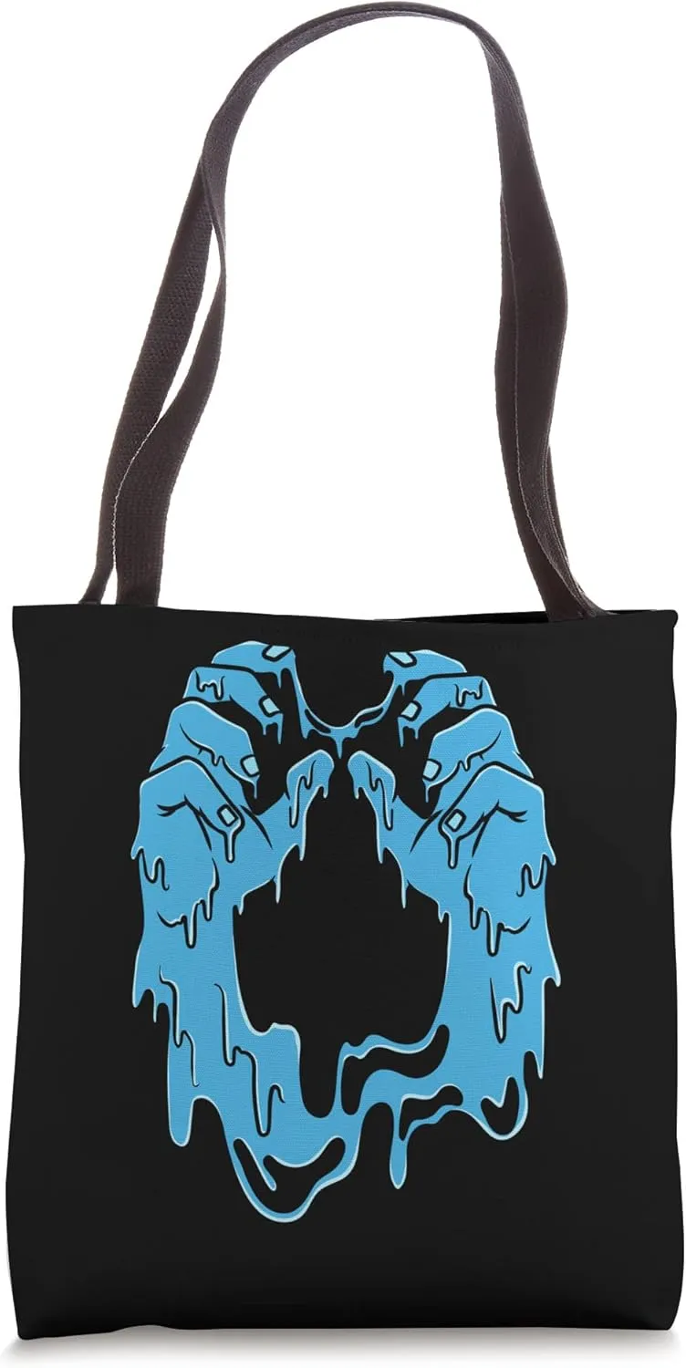 Have Slimy Hands Slippery Substance Soft Slime Tote Bag
