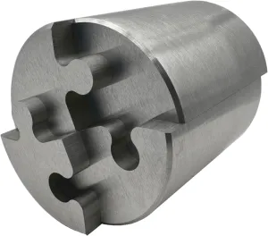 Heavenly Metals Zero Tolerance 4-Piece Cylinder Puzzle – Precision EDM Wire Cut Stainless Steel Trinket