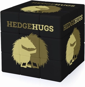 Hedge Hugs Funny 3x3x3 Cube Smooth Lightweight Puzzle for Adult Graphic Printing Travel