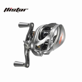 HISTAR Giu Ultra Light BFS Baitcasting Fishing Reel - 99g Carbon Fiber, 4kg Drag Power, 5 1BB, Magnetic Braking System