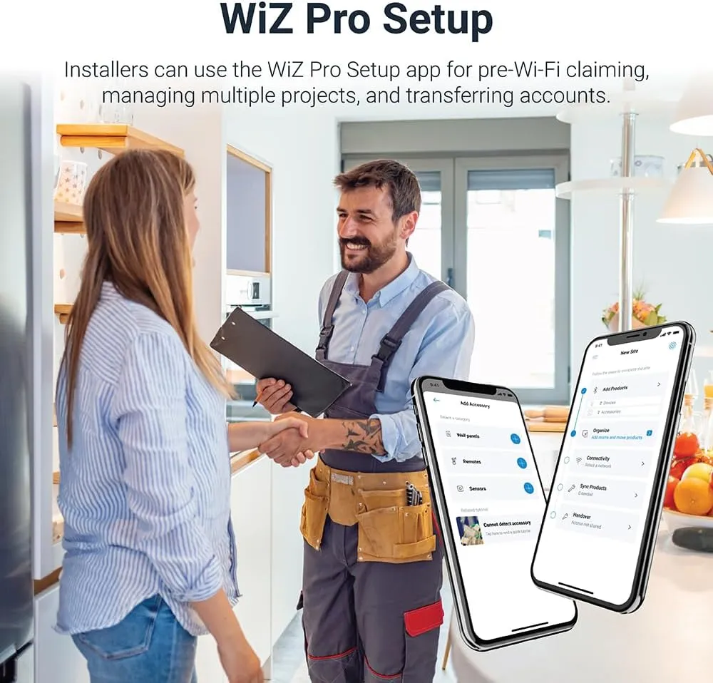 HLB6099WZRGBWMWR: HALO 6” Smart Wi-Fi Slim Canless LED Downlight Powered by WiZ Pro, Dimmable Full Color with Smart Home Integration