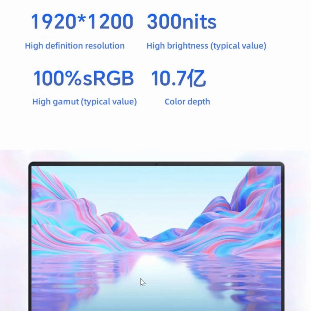 Honor X14 Plus laptop R7-8845HS Radeon 780M 16G 512GB SSD 60Hz IPS Full Eye Screen 14-inch Notebook Win11