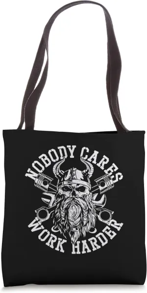 Horsepower Torque Car Mechanic Engineer Viking Tote Bag