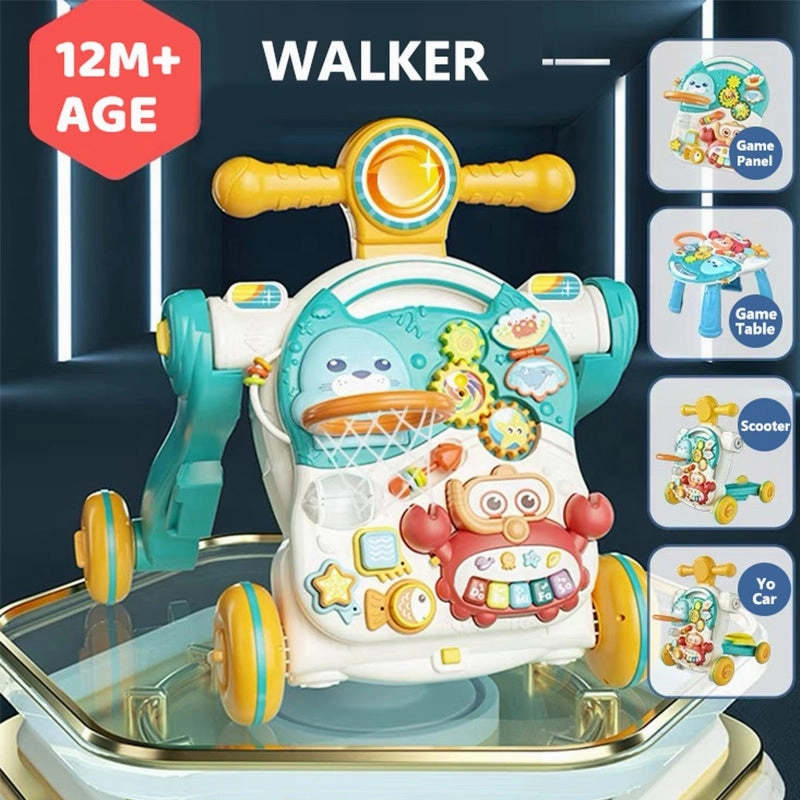 Huanger 4 in 1 Baby Activity Walker-BZ-0826-27