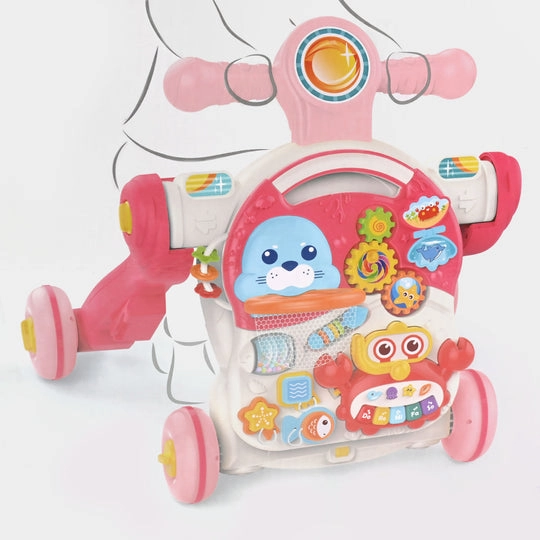 Huanger 4 in 1 Baby Activity Walker-BZ-0826-27