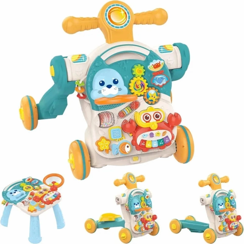 Huanger 4 in 1 Baby Activity Walker-BZ-0826-27