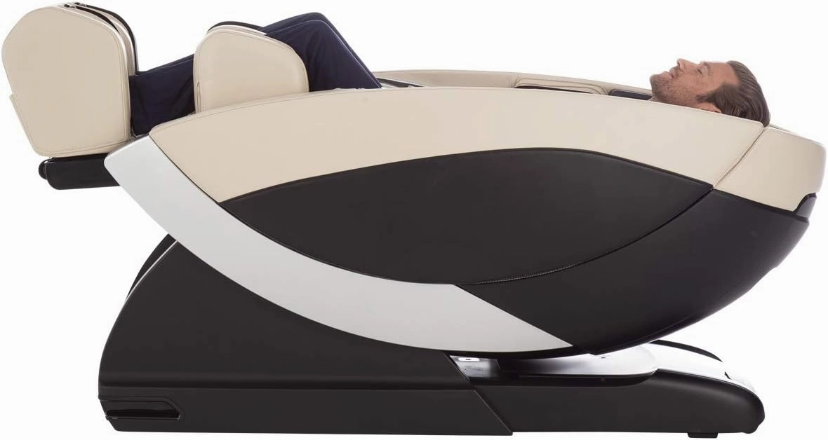 Human Touch Super Novo Zero Gravity Massage Chair - Virtual Therapist w/ Alexa, Cloud Touch Acupressure - 3D & 4D Full Body Massage, Stretch & Deep Tissue for Recovery - 38 Wellness Programs, Cream