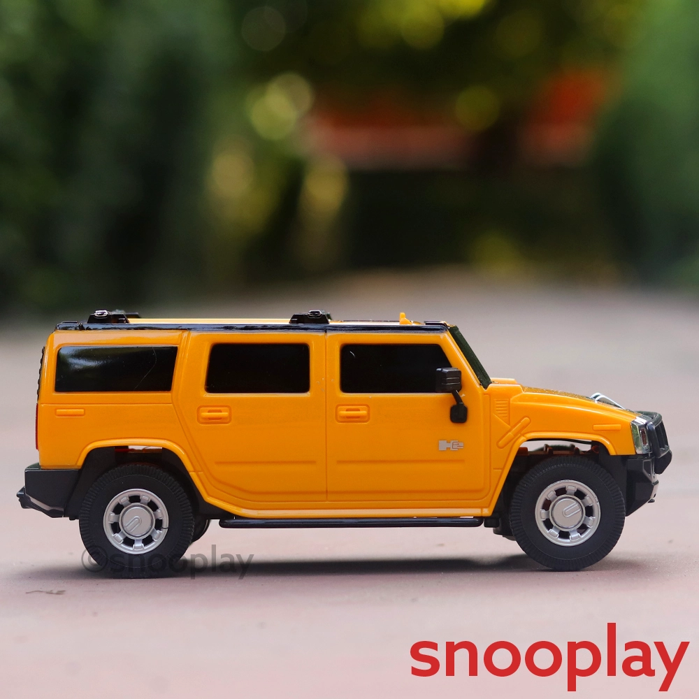 Hummer H2 Remote Controlled Toy Car with Lights | 1:24 Scale (5-12 Years) | Assorted Colours
