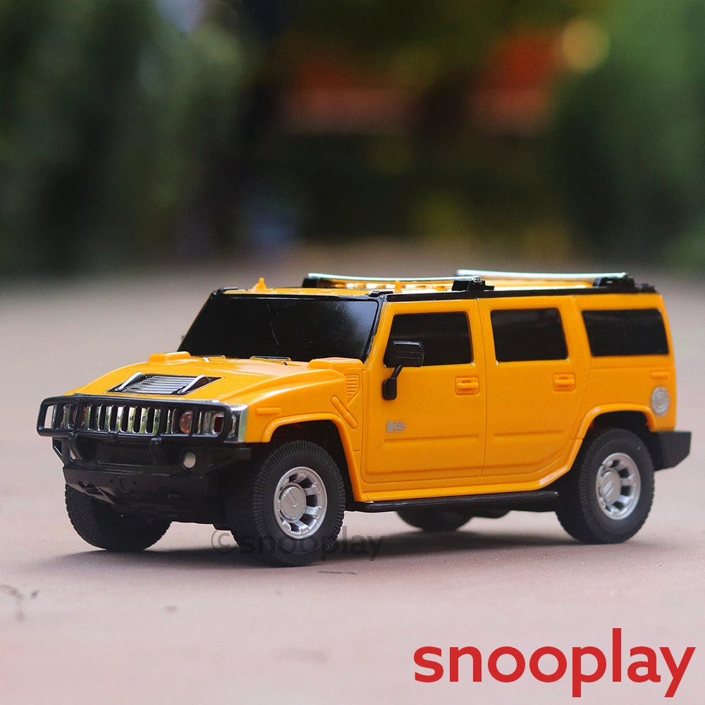 Hummer H2 Remote Controlled Toy Car with Lights | 1:24 Scale (5-12 Years) | Assorted Colours