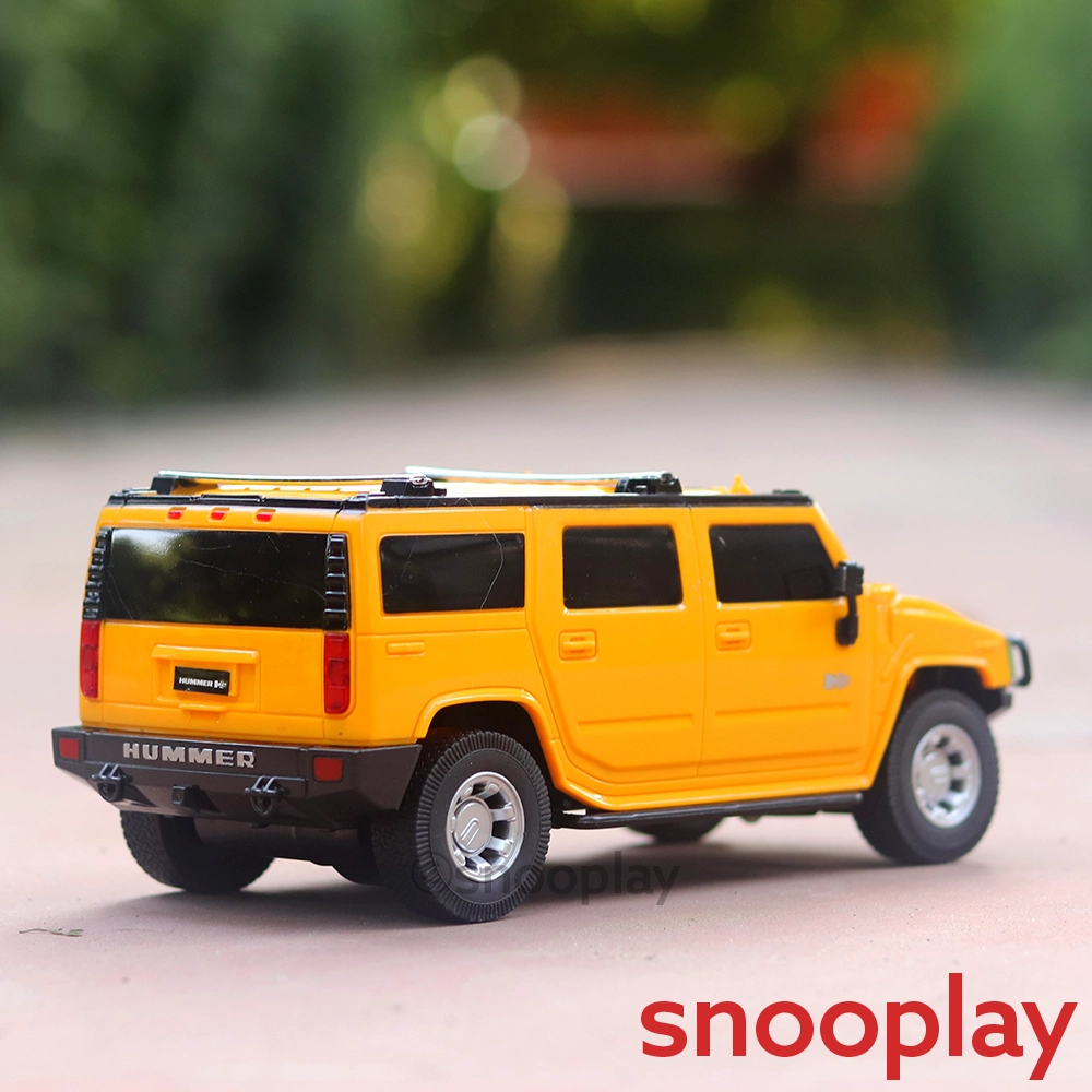 Hummer H2 Remote Controlled Toy Car with Lights | 1:24 Scale (5-12 Years) | Assorted Colours