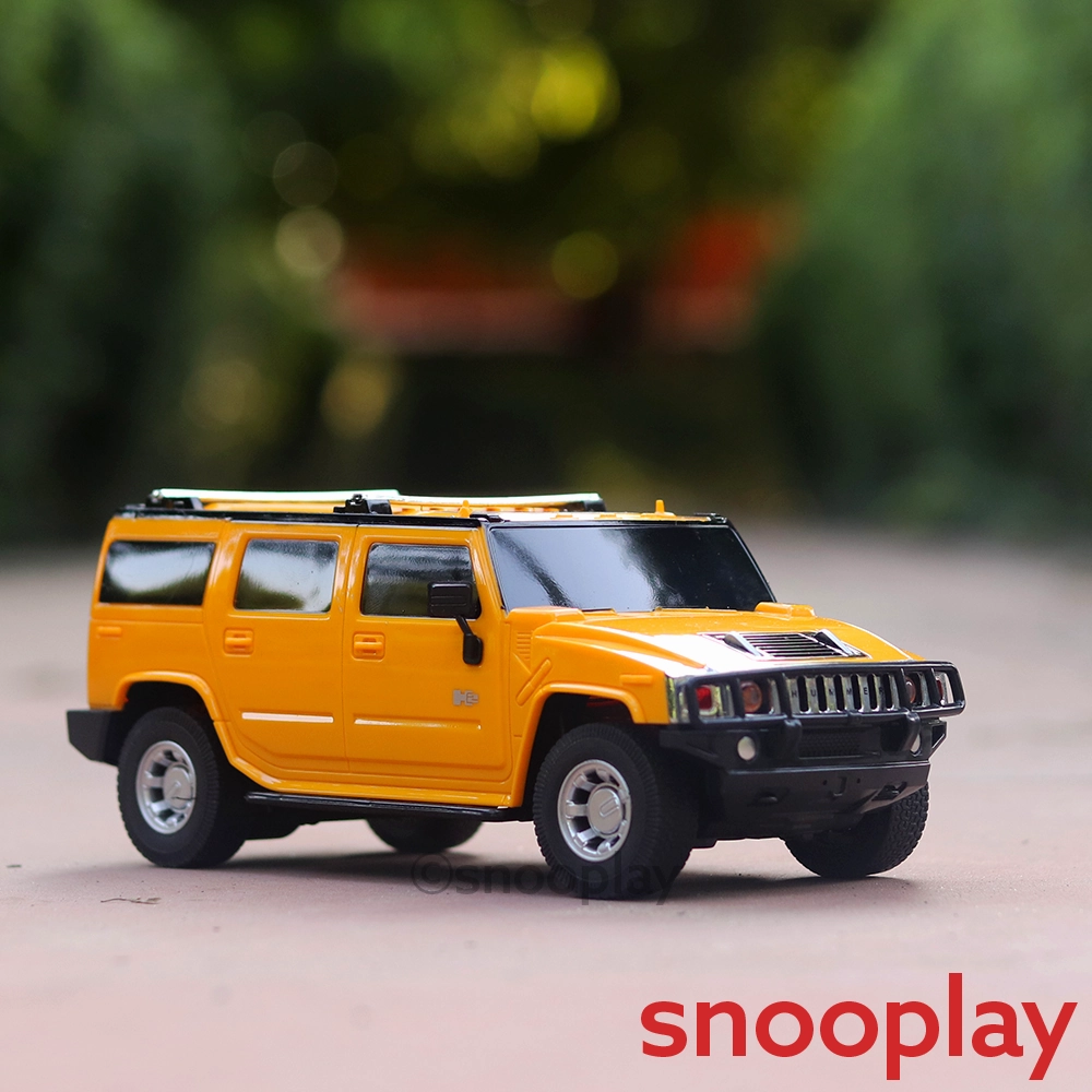 Hummer H2 Remote Controlled Toy Car with Lights | 1:24 Scale (5-12 Years) | Assorted Colours