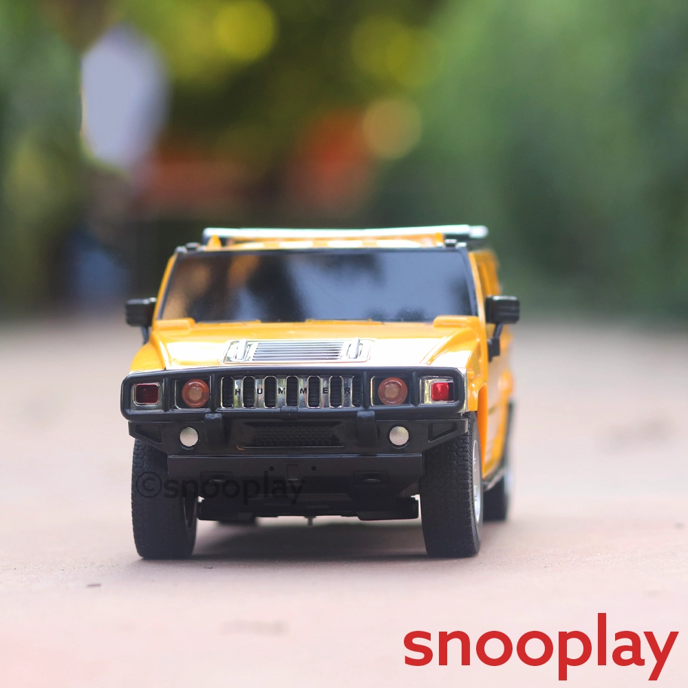 Hummer H2 Remote Controlled Toy Car with Lights | 1:24 Scale (5-12 Years) | Assorted Colours