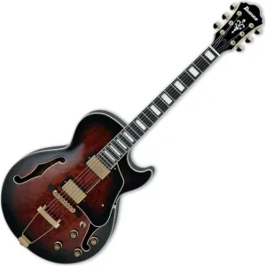 Ibanez Artcore Expressionist AG95QA - Dark Brown Sunburst