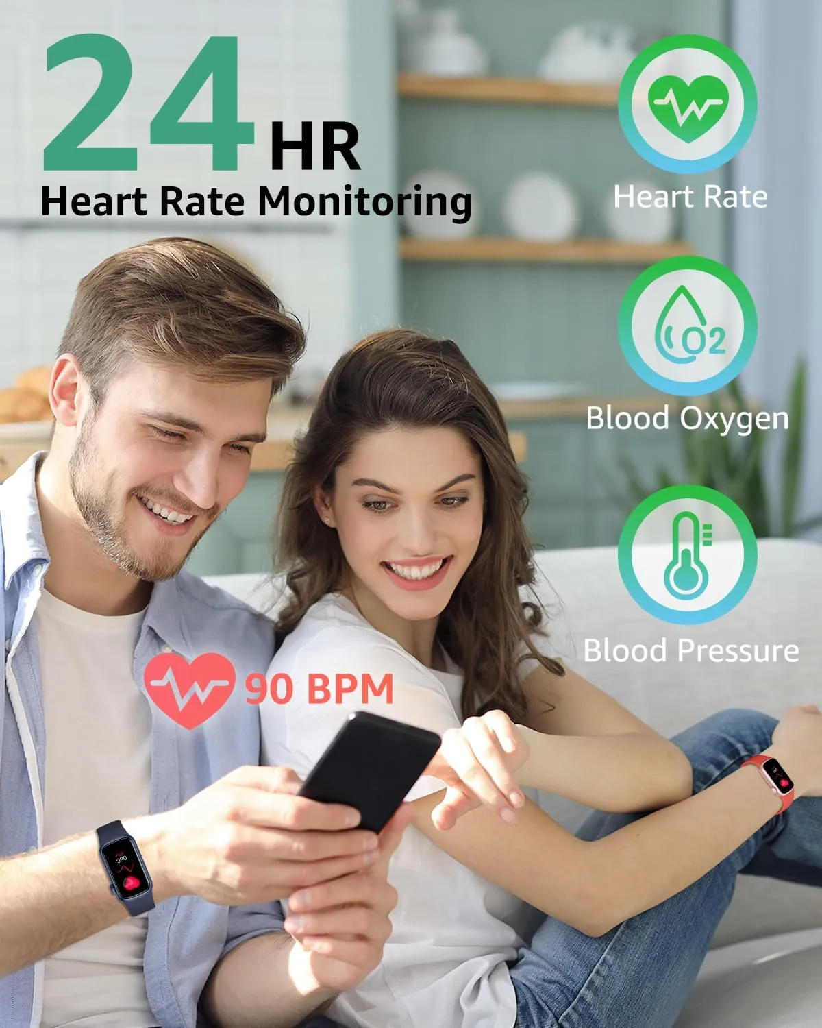 IMFRCHCS Fitness Tracker,Smart Watch with 1.47" Touch Display,137 Sport Modes Fitness Watch with Heart Rate Sleep Monitor, Step Counter,IP68 Waterproof Activity Trackers for Women Men