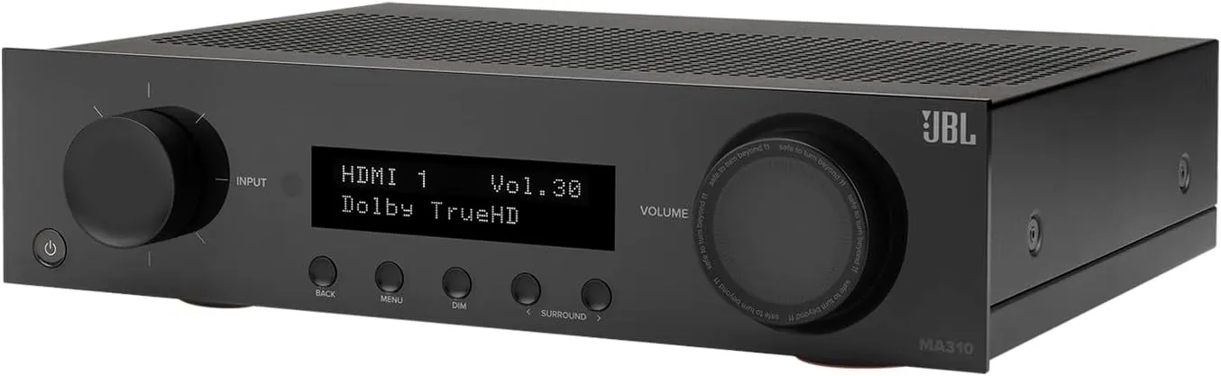 JBL MA310 5.2-Channel 4K Receiver (Black)