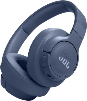 JBL Tune 770NC - Adaptive Noise Cancelling with Smart Ambient Wireless Over-Ear Headphones, Bluetooth 5.3, Lightweight and Foldable Design (Blue) (Renewed)
