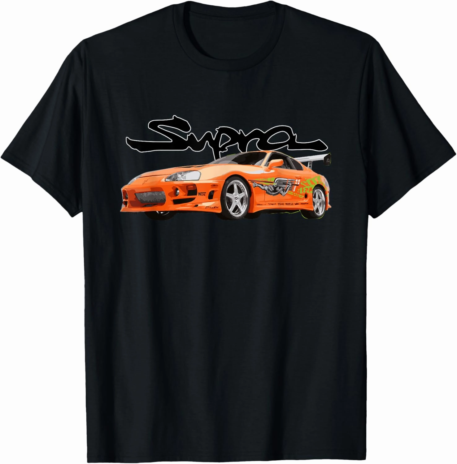 JDM Car MK4 2JZ Turbo A80 Quick Set Up T-Shirt