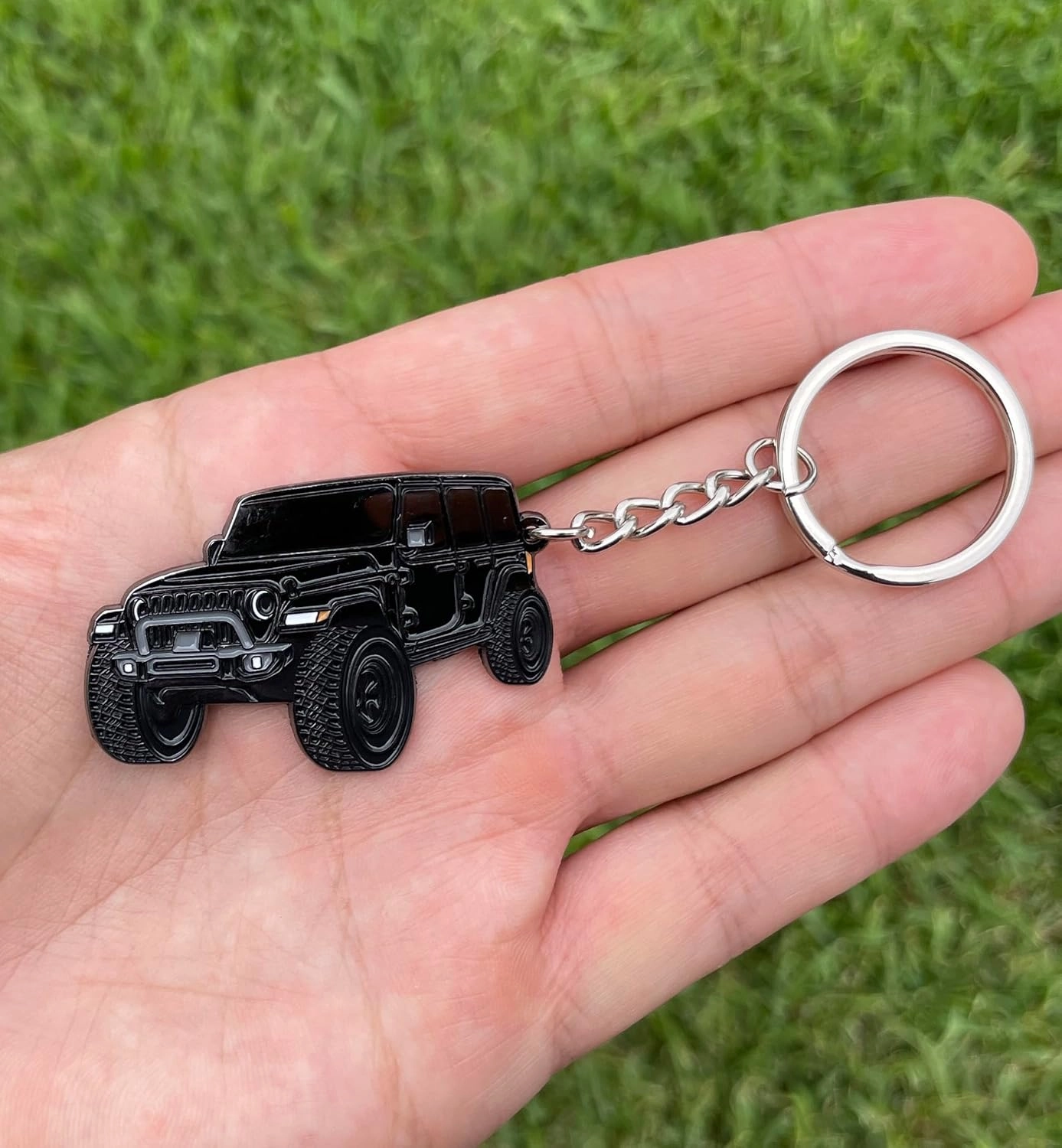 Jeep Wrangler Keychain - Officially Licensed Jeep Rubicon Accessories JL Key Chain JKU 2024 2023