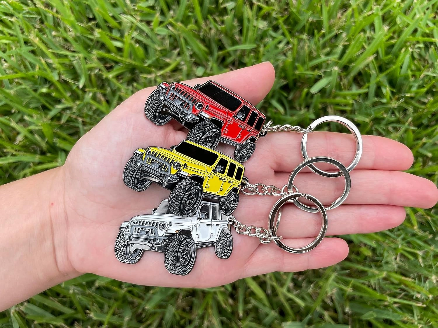 Jeep Wrangler Keychain - Officially Licensed Jeep Rubicon Accessories JL Key Chain JKU 2024 2023