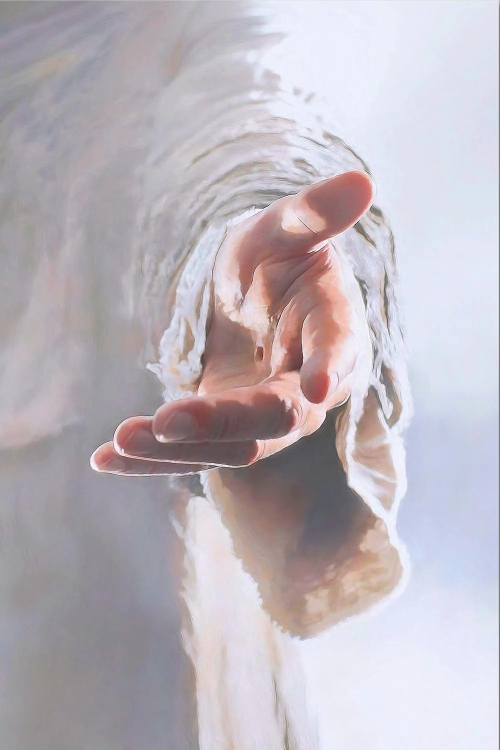 Jesus Give Me Your Hand Jigsaw Puzzle for Adults 1000 Pieces Wood Puzzle Art DIY Toy Gift Fun Challenging Educational Gift Art Home Decor