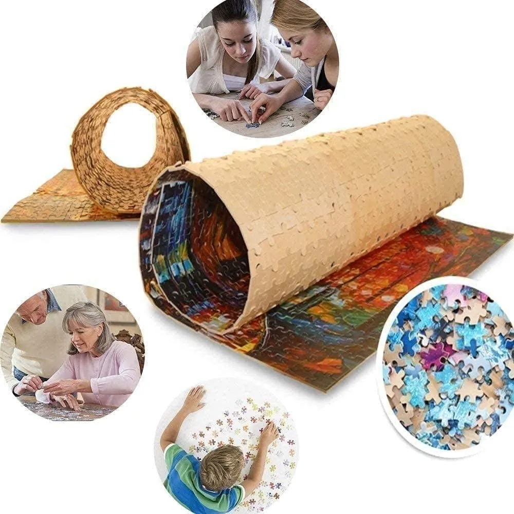 Jigsaw Puzzle 500 Pieces for Adults DIY Guitar Diamond Painting, The Elegant Piano Player on The Beach Paint by Numbers for Beginners Puzzles for Living Room Decor 20.5 x 15 in