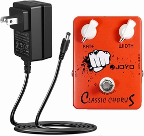 JOYO Classic Chorus effect pedal JF-05 with DC 9V 500mA Pedal Power Adapter