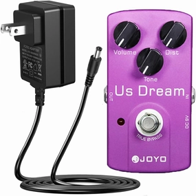 JOYO US Dream Pedal JF-34 with DC 9V 500mA Pedal Power Adapter