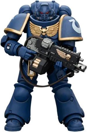 Joytoy 1/18 Action Figure Warhammer 40k Ultramarines Intercessors Model Toysction Model Anime 4.7 Inch