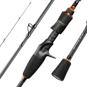 KastKing Zephyr Spin and Bait Finesse Fishing Rod, Lightweight Casting & Spinning Rods, IM6 Graphite Blanks, Cast Lure Down to 1/64oz, Zirconia Ring, Split Reel Seat, EVA Handle, Alignment Marker