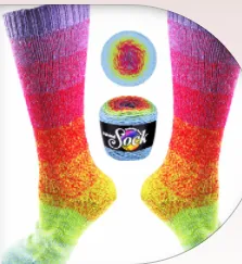 KFI Painted Sock Pair