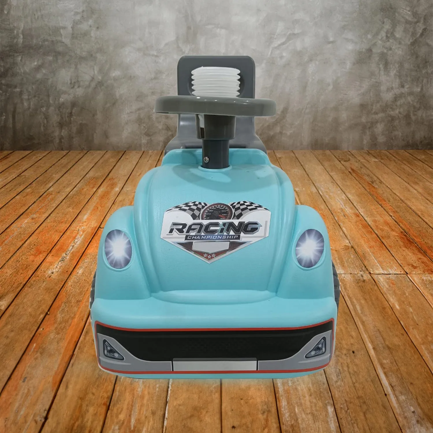 KIDS BABY CITY RIDE ON PUSH CAR RIDE WITH BACKREST MUSICAL HORN FOR CHILDREN KIDS TOY RIDE-ON, KIDS TOYS TODDLER BABY TOY BABY CAR , TRUCK, ETC SUITABLE FOR KIDS BOYS / GIRLS