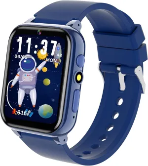 Kids Smart Watch Boys , Smart Watch for Kids with 26 Games Calculator Watch for Boys Ages 3-12 Learning Card Audio Book Music Player Video Camera Watch Birthday Gift Toys for Boys