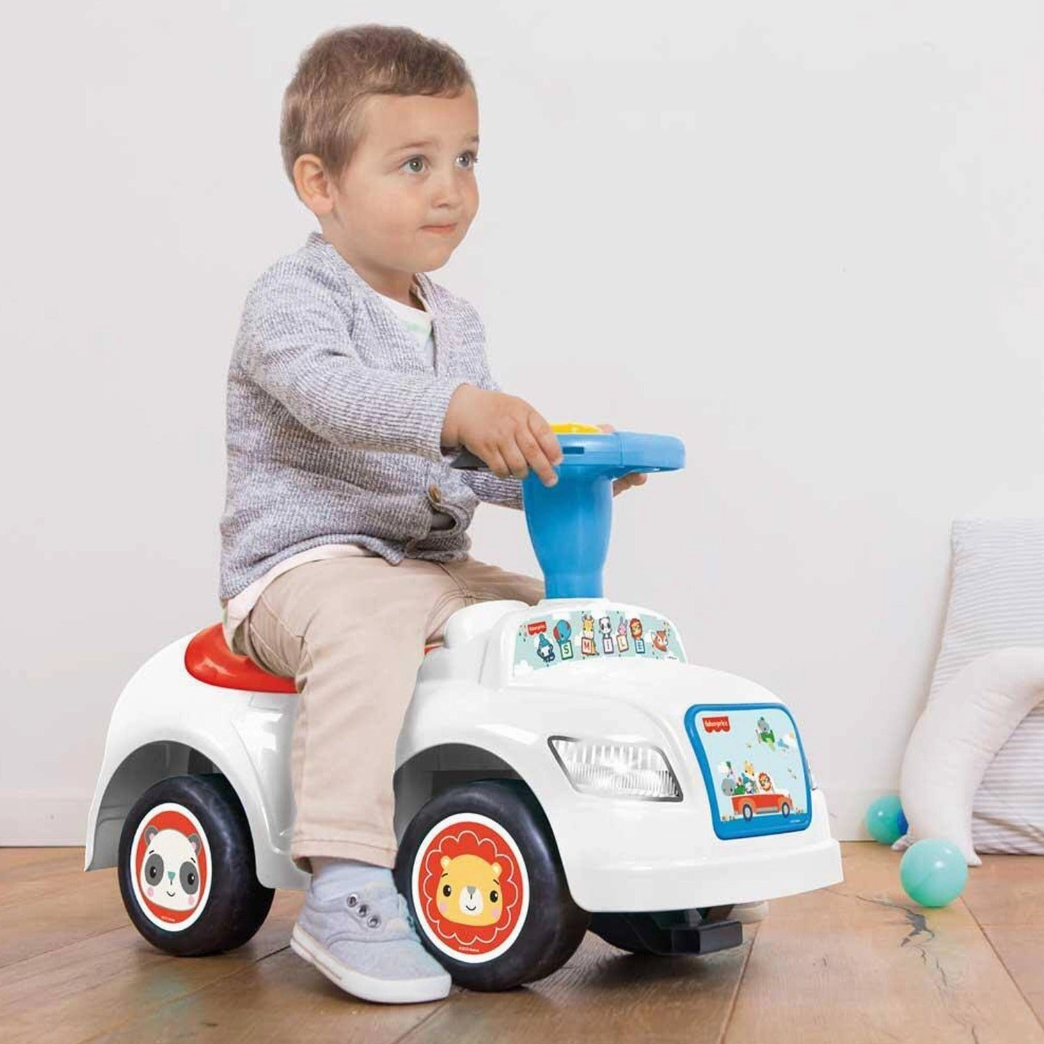 KIDS BABY CITY RIDE ON PUSH CAR RIDE WITH BACKREST MUSICAL HORN FOR CHILDREN KIDS TOY RIDE-ON, KIDS TOYS TODDLER BABY TOY BABY CAR , TRUCK, ETC SUITABLE FOR KIDS BOYS / GIRLS