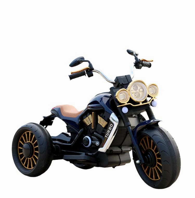Kids Electric Motorbike Tricycle Ride-On Retro Scooter
