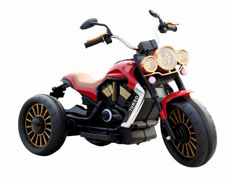 Kids Electric Motorbike Tricycle Ride-On Retro Scooter