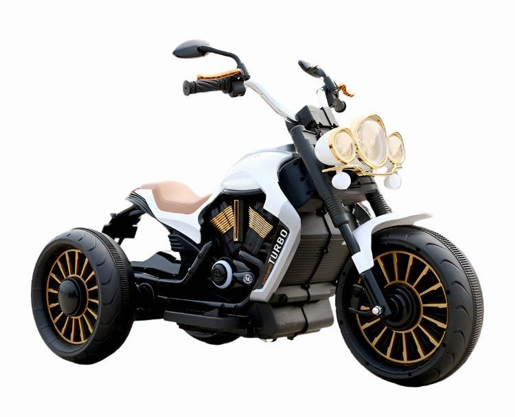 Kids Electric Motorbike Tricycle Ride-On Retro Scooter