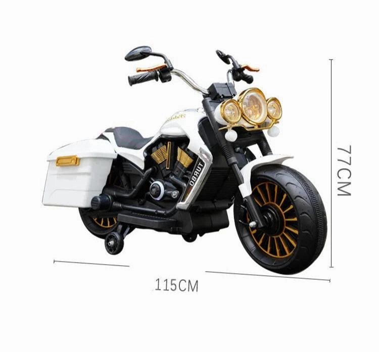 Kids Electric Motorbike Tricycle Ride-On Retro Scooter